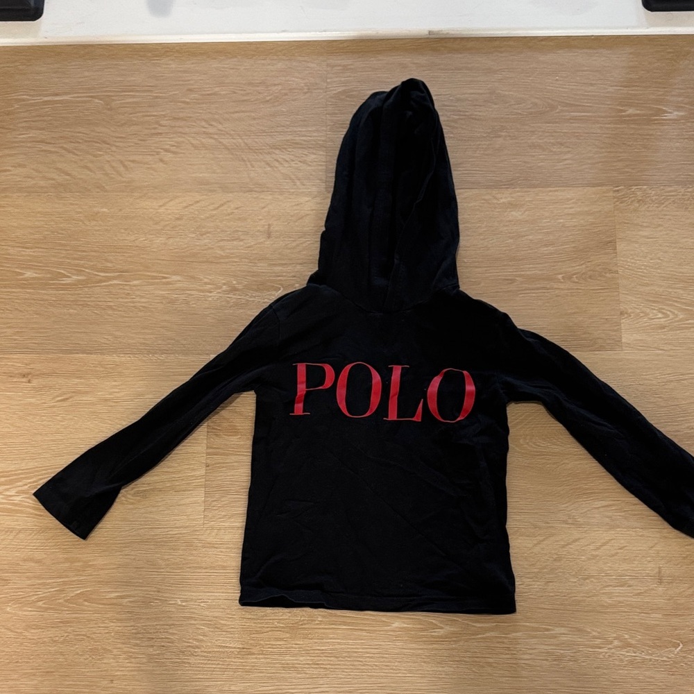 Polo by Ralph Lauren Black and Red Kids Hoodie
